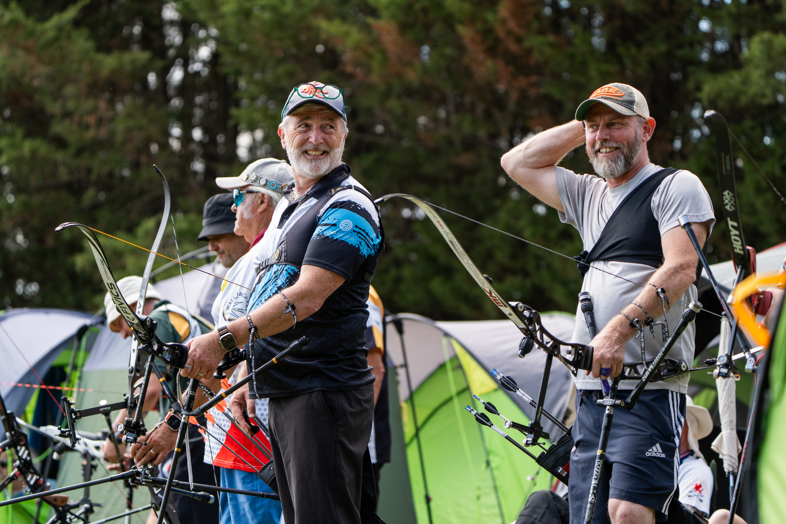 Archers at the 50+ Championships
